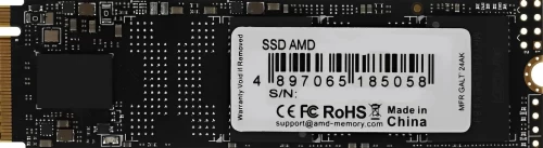 Твердотельный накопитель SSD AMD Radeon R3MP30512G8 512GB M.2 NVMe PCIe 3.0x4