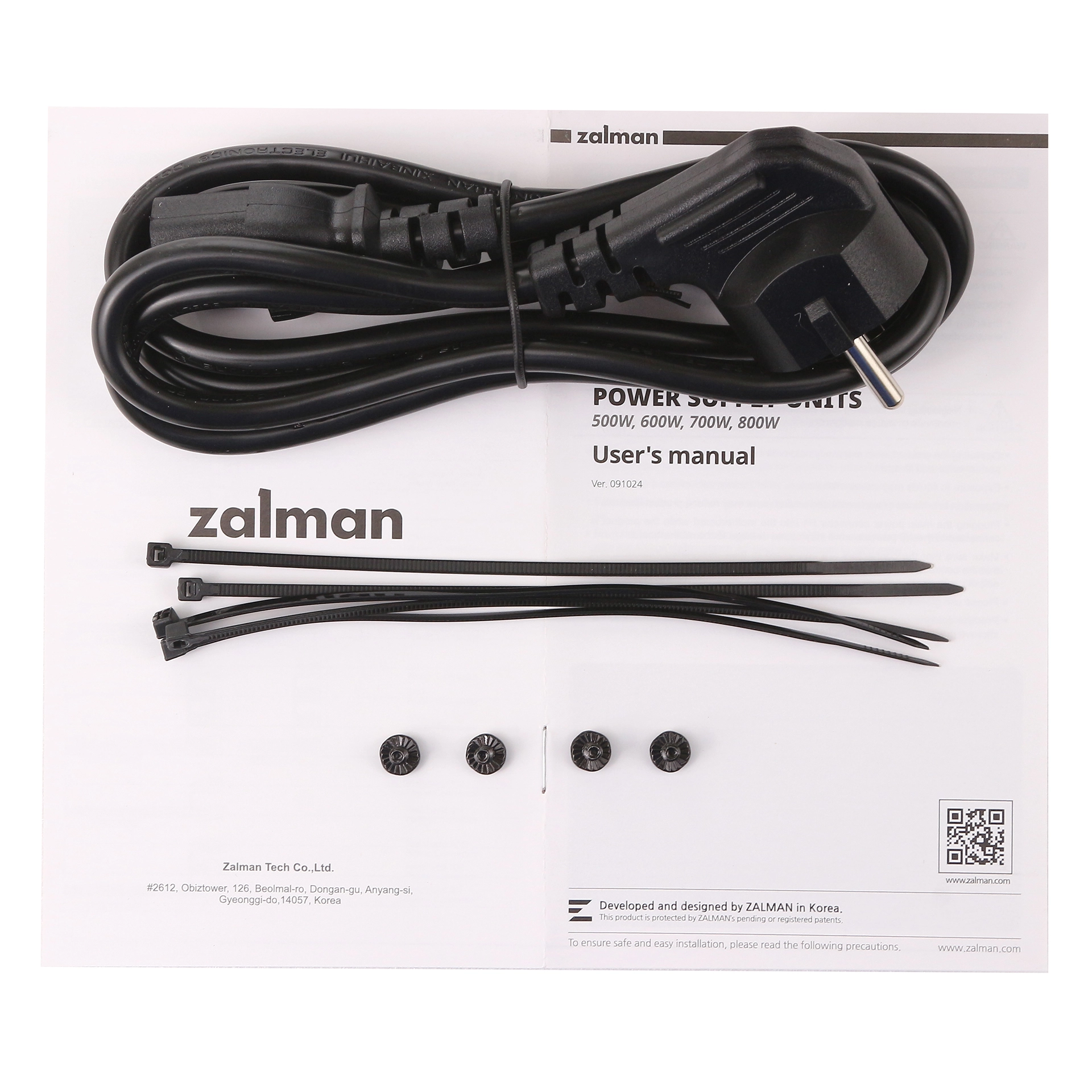 Блок питания Zalman ZM500-GV2SE 500W – купить недорого с доставкой по Алматы и Казахстану фото 5