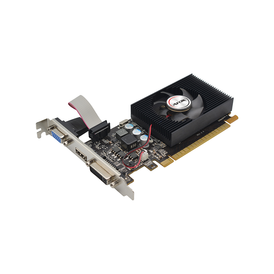 Видеокарта AFOX GT240 1GB D3 LP Single Fan (AF240-1024D3L2-V2) фото 2