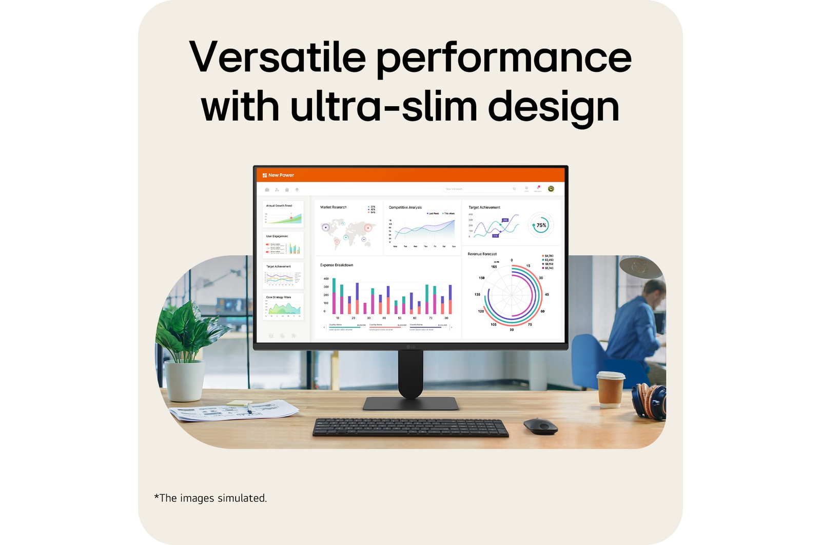 Монитор LG 24U411B-B 23.8" FHD IPS 144Hz (24U411B-B) – купить недорого с доставкой по Алматы и Казахстану фото 5