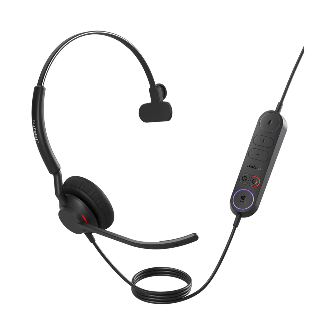 Гарнитура офисная проводная Jabra Engage 40 - (Inline Link) USB-A MS Mono – купить недорого с доставкой по Алматы и Казахстану