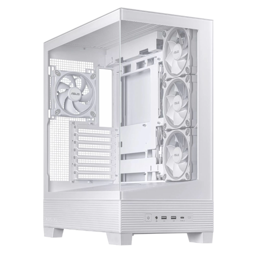 Корпус ASUS A31 Plus TG ARGB, White