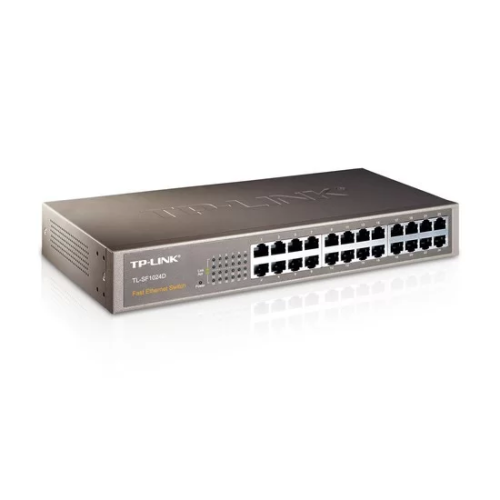 Коммутатор TP-Link TL-SF1024D, 24 порта 100 Мбит/с, неуправляемый — купить в Казахстане | neom.kz