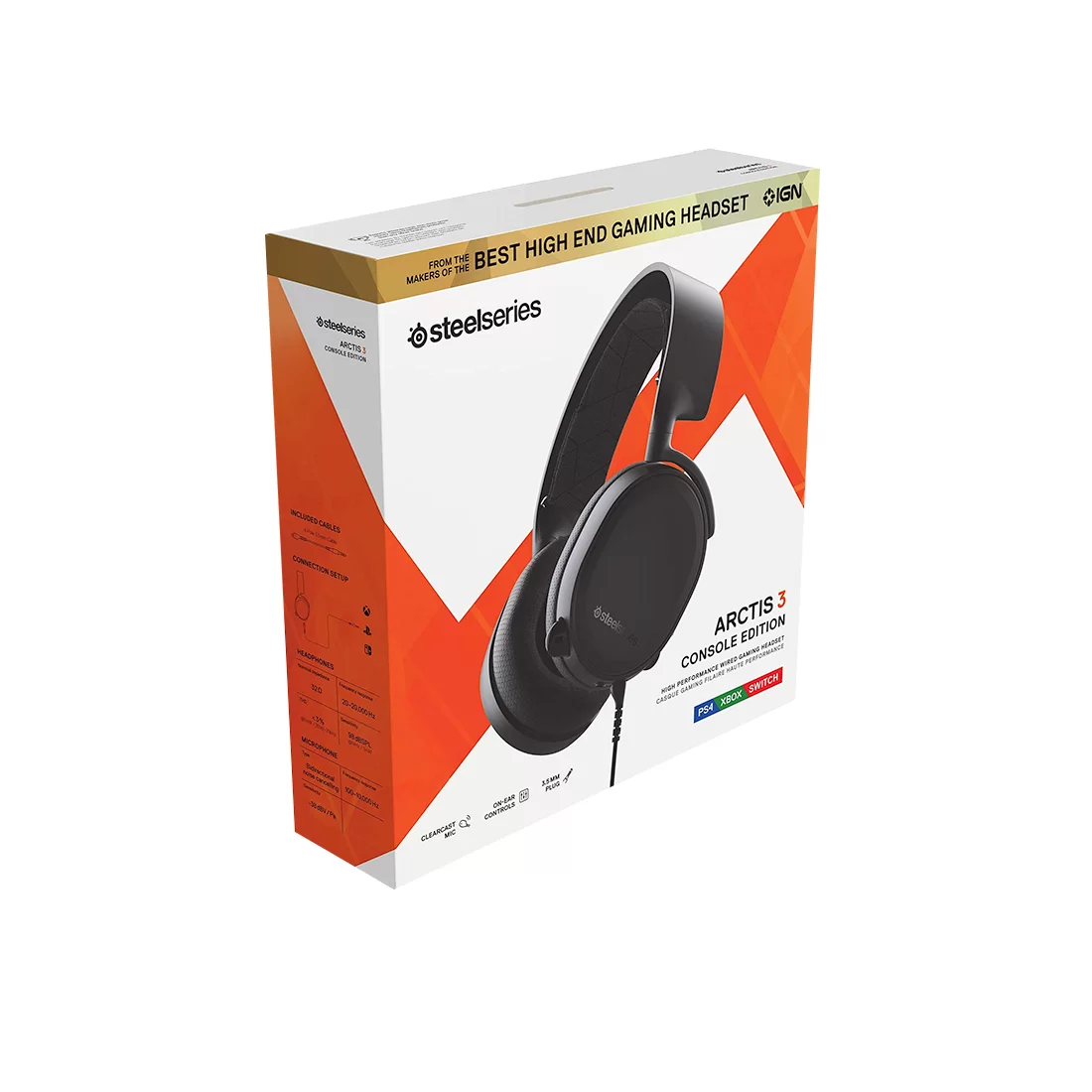 Гарнитура Steelseries Arctis 3 Black (2019 Edition) – купить недорого с доставкой по Алматы и Казахстану фото 3