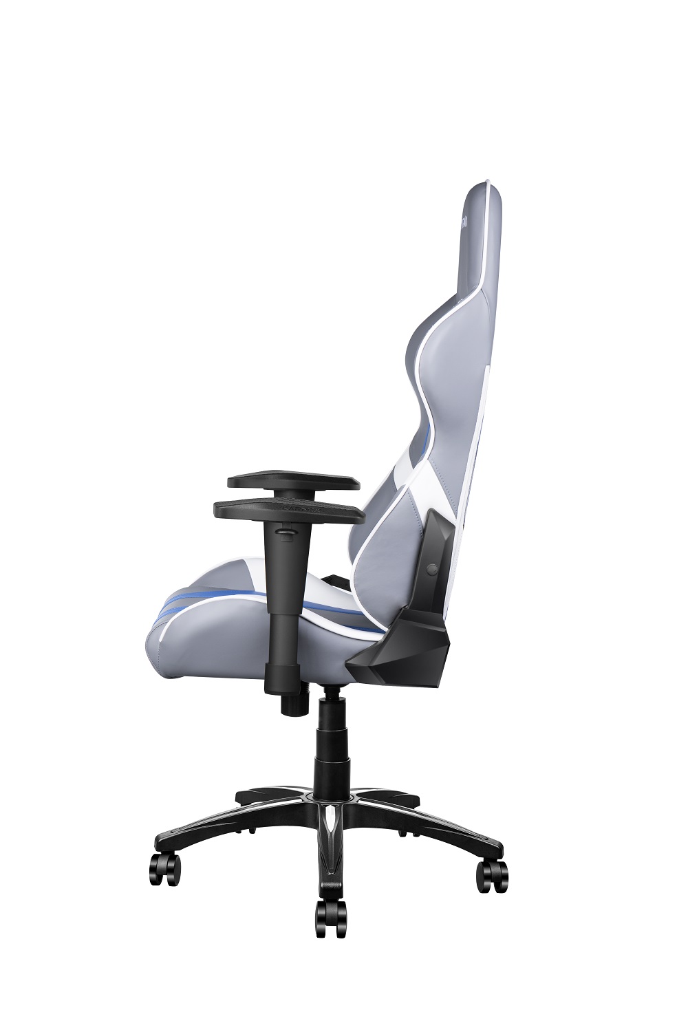 Игровое компьютерное кресло Karnox HERO Lava Edition, до 90 кг, серо-синее (KX800105-LA) – купить недорого с доставкой по Алматы и Казахстану