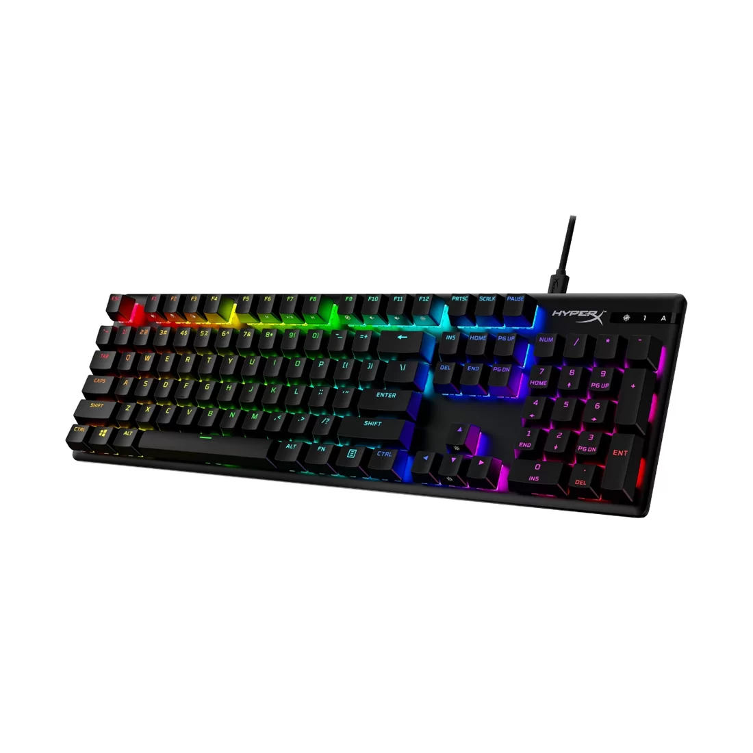 Клавиатура HyperX Alloy Origins PBT HX Red (US) 639N3AA#ABA – купить недорого с доставкой по Алматы и Казахстану