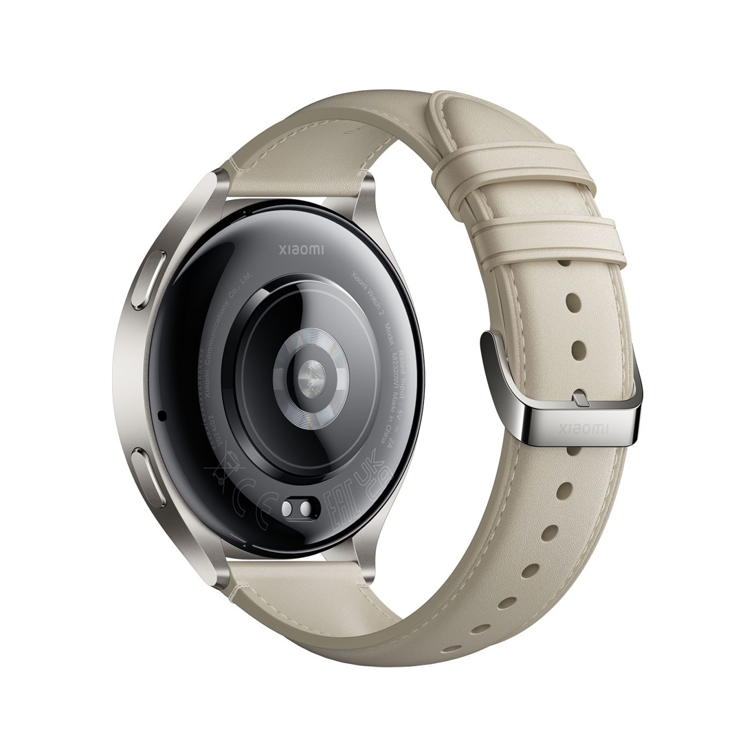 Смарт часы Xiaomi Watch 2 Titan Gray Case With White Leather Strap – купить недорого с доставкой по Алматы и Казахстану фото 3