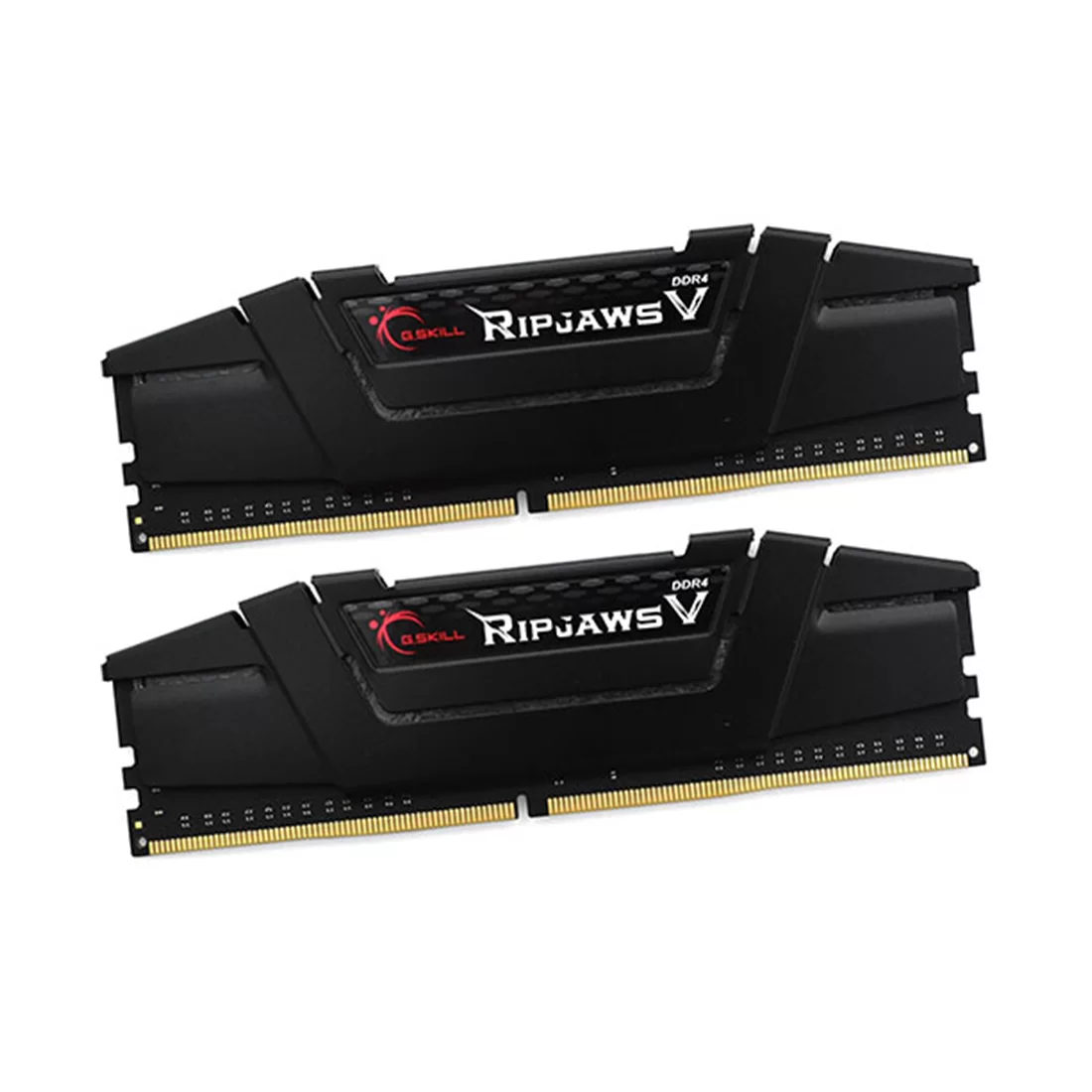Комплект модулей памяти G.SKILL RipjawsV F4-3200C16D-8GVKB DDR4 8GB (Kit 2x4GB) — оперативная память RAM