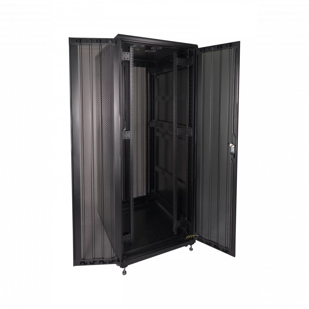 Шкаф серверный напольный Pixietech PXT-20-478010-66 19 дюймов 47U 800x1000x2222 мм, двустворчатая дверь — купить в Казахстане | neom.kz