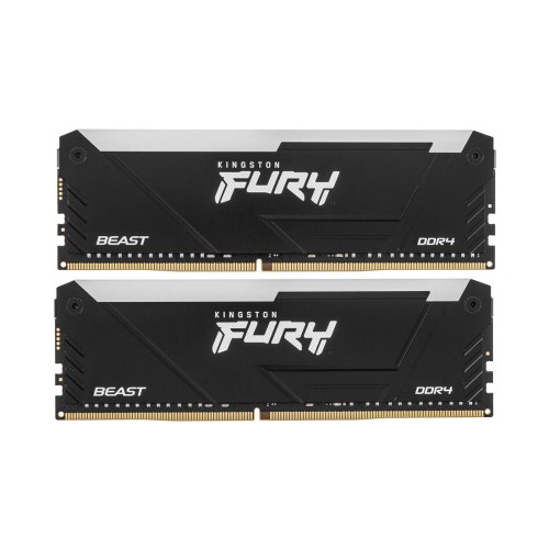 Комплект оперативной памяти Kingston FURY Beast RGB KF432C16BB12AK2/32WP DDR4 32GB (Kit 2x16GB) 3200MHz – купить недорого с доставкой по Алматы и Казахстану