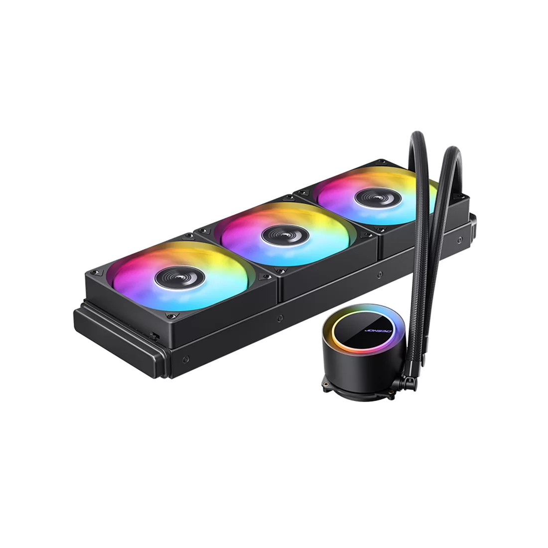 Кулер с водяным охлаждением Jonsbo TG-360 Black – купить недорого с доставкой по Алматы и Казахстану фото 2