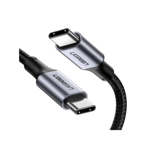 Интерфейсный кабель Ugreen US316/70427 USB-C на USB-C 100W 1 м Чёрный — купить в Казахстане | neom.kz