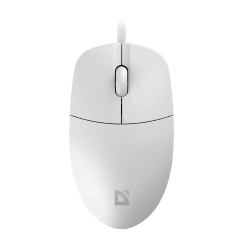 Мышь проводная Defender Azora MB-241 W, 3 кнопки, 1200 dpi, белая — купить в Казахстане | neom.kz