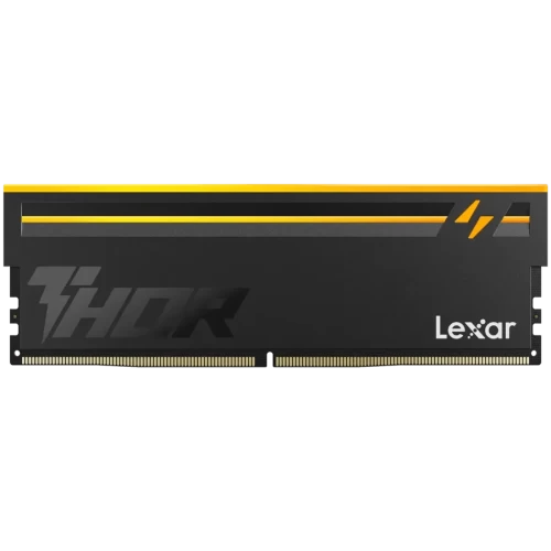 Lexar THOR 2.0 16GB DDR5 6000 CL36 1.3V Memory with heatsink and RGB lighting, Black Color, Single pack — оперативная память RAM