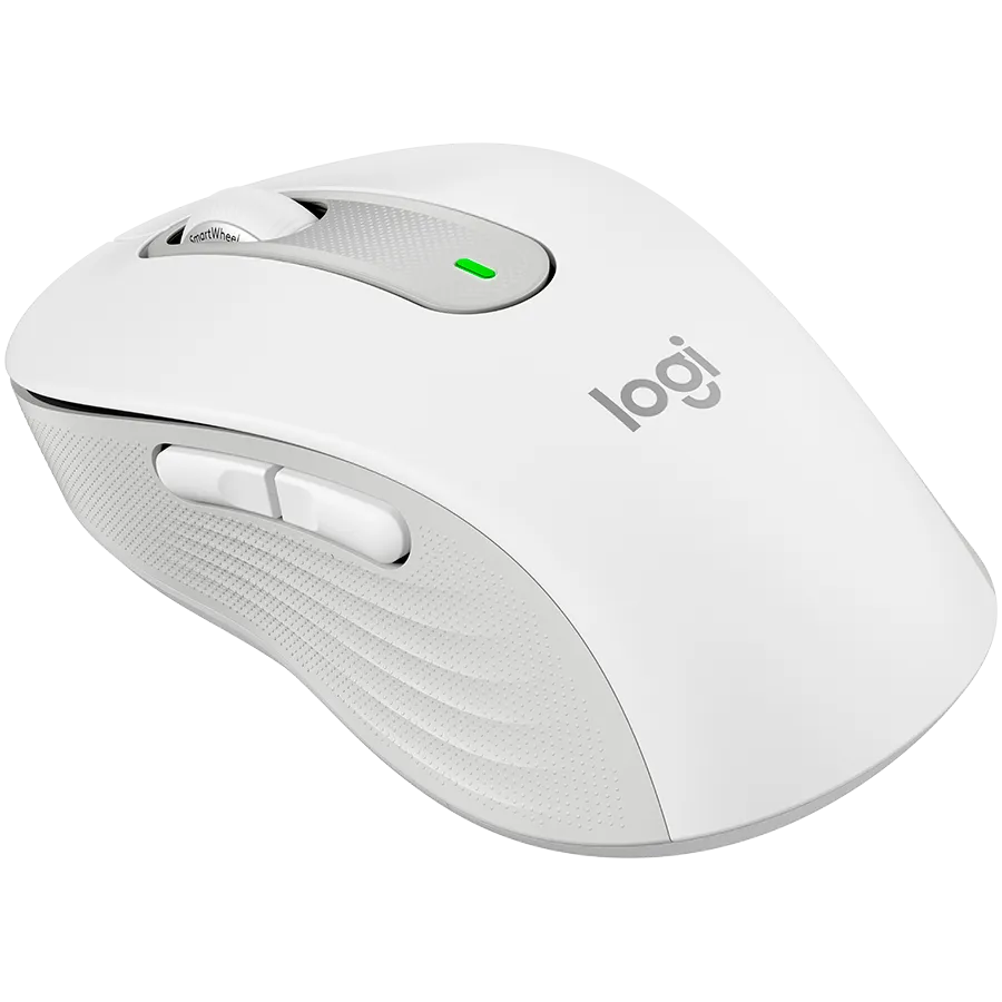 Мышь беспроводная Logitech M650 Signature Bluetooth, 5 кнопок, 4000 dpi, белая – купить недорого с доставкой по Алматы и Казахстану фото 4