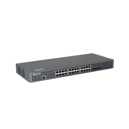 Коммутатор BDCOM S2900-24T4X, 24 порта 1 Гбит/с, управляемый L2+ — купить в Казахстане | neom.kz