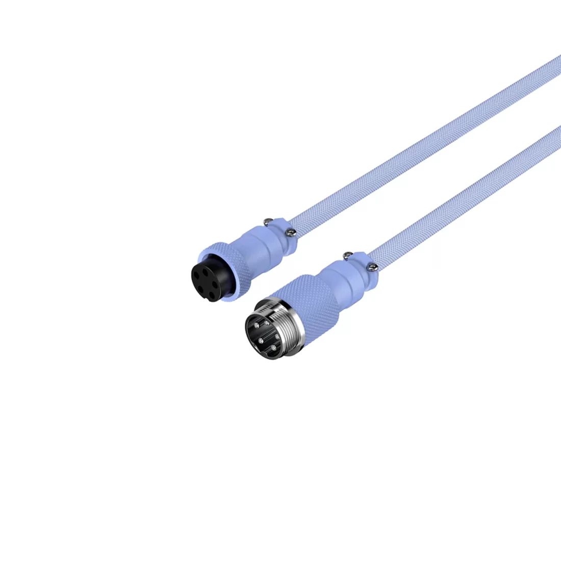 Провод для механической клавиатуры HyperX USB-C Coiled Cable Light Purple 6J682AA – купить недорого с доставкой по Алматы и Казахстану