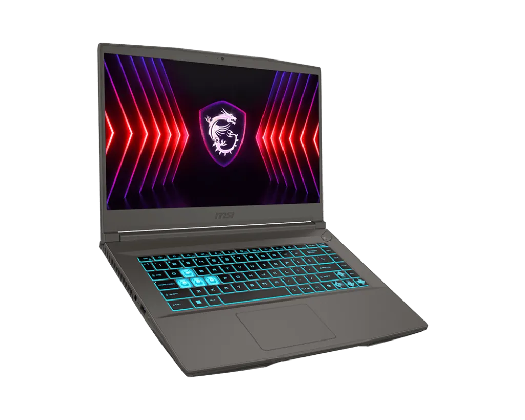 NB MSI Thin 15 B12UC-2493XKZ 15.6" FHD IPS 144Hz, Core i5-12450H/16GB/ 512GB SSD/ RTX3050/ Dos/Gray – купить недорого с доставкой по Алматы и Казахстану