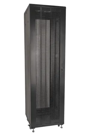 Шкаф серверный напольный Pixietech PXT-20-476010-54 19 дюймов 47U 600x1000x2222 мм, перфорированная дверь – купить недорого с доставкой по Алматы и Казахстану