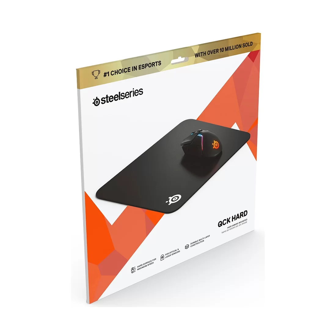Коврик для мыши Steelseries QcK Hard Pad, M (63821) – купить недорого с доставкой по Алматы и Казахстану
