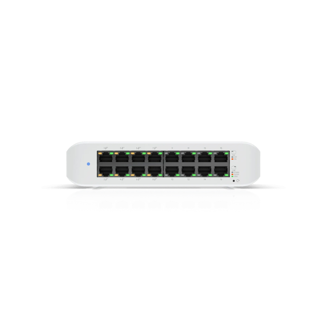 Коммутатор Ubiquiti USW-Lite-16-PoE, 16 портов 1 Гбит/с, PoE+, управляемый L2 – купить недорого с доставкой по Алматы и Казахстану