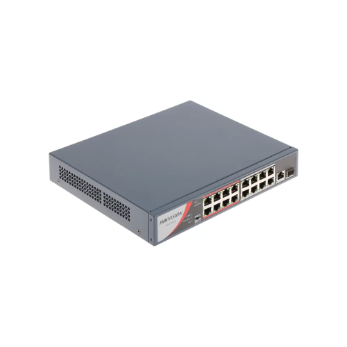 Коммутатор Hikvision DS-3E0318P-E/M(B), 8 портов 1 Гбит/с, 1×SFP, PoE, неуправляемый — купить в Казахстане | neom.kz