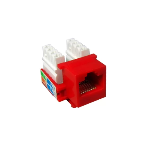 Модуль Keystone RJ-45 SHIP M245-4, кат.5e, U/UTP, красный — купить в Казахстане | neom.kz