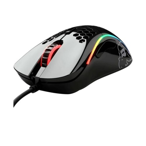 Мышь игровая проводная Glorious Model D- Glossy, 6 кнопок, 12000 dpi, чёрная — купить в Казахстане | neom.kz