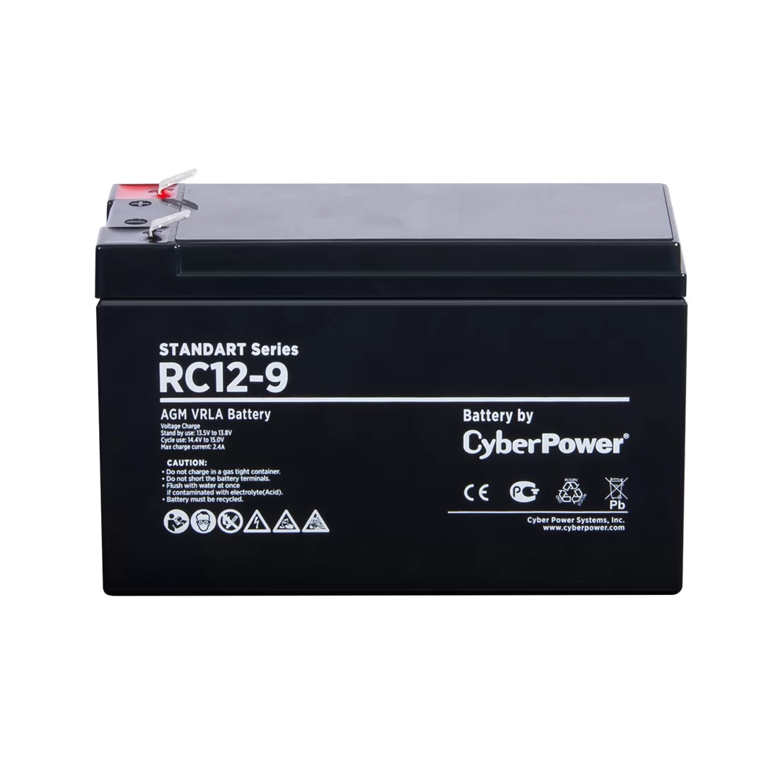 Аккумуляторная батарея CyberPower RC12-9 12В 9 Ач – купить недорого с доставкой по Алматы и Казахстану фото 2