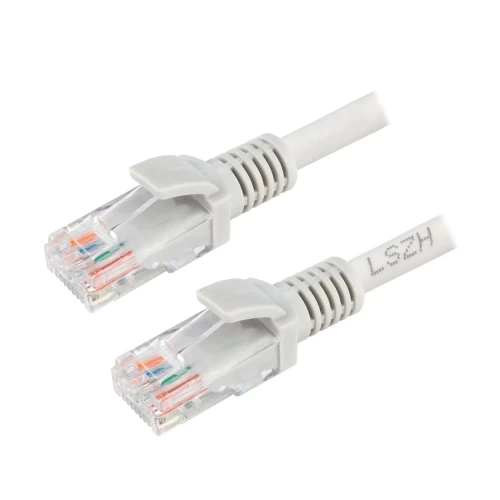 Патч-корд Cablexpert PP31-3M, U/UTP кат.5e, 3 м, серый, LSZH — купить в Казахстане | neom.kz