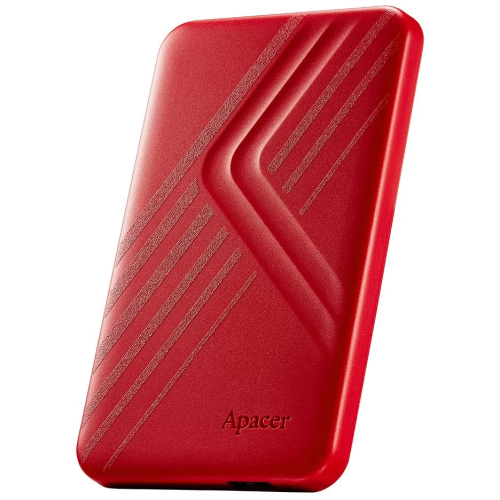 Внешний жёсткий диск Apacer AC236, 1 TB, 2.5", Red – купить недорого с доставкой по Алматы и Казахстану