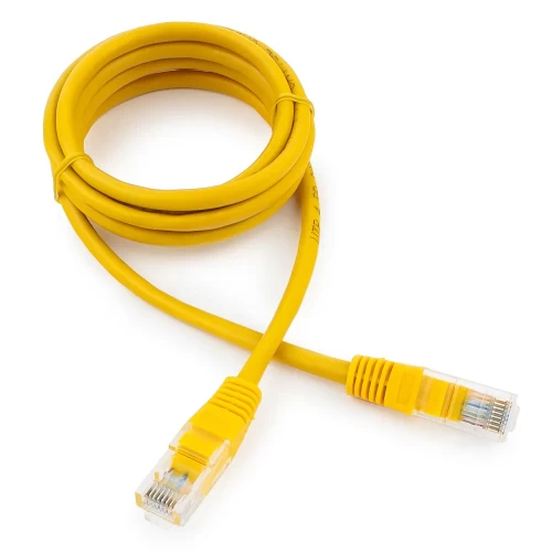 Патч-корд Cablexpert PP10-1.5M/Y, U/UTP кат.5e, 1,5 м, жёлтый — купить в Казахстане | neom.kz
