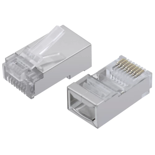 Коннектор RJ-45 Cablexpert PLUG5SP/10, кат.5e, U/UTP, 10 шт в упаковке — купить в Казахстане | neom.kz