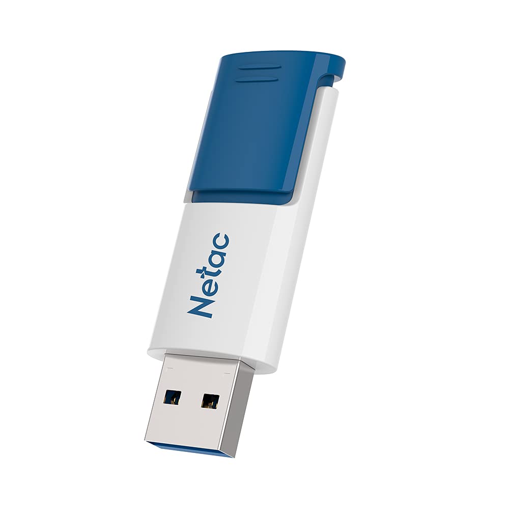 USB-накопитель Netac U182, 64 ГБ, USB 3.0, бело-синий – купить недорого с доставкой по Алматы и Казахстану фото 4