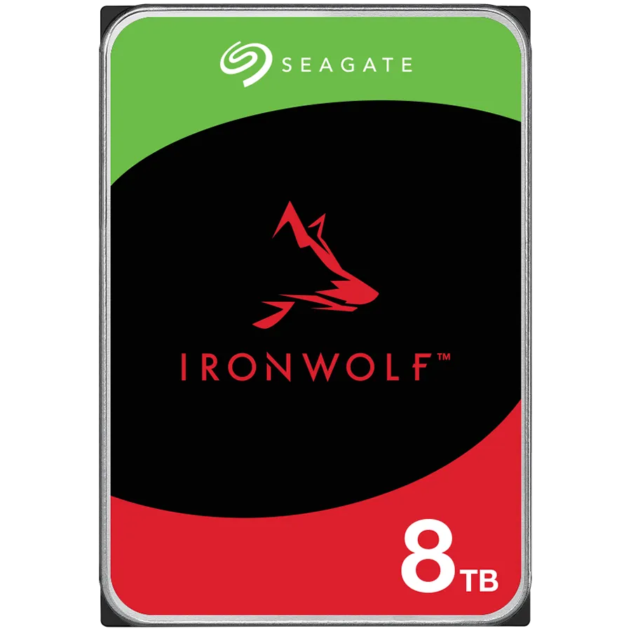 Жесткий диск HDD 8 Tb SATA 6Gb/s Seagate IronWolf ST8000VN004 3.5” 7200rpm 256MB cache – купить недорого с доставкой по Алматы и Казахстану