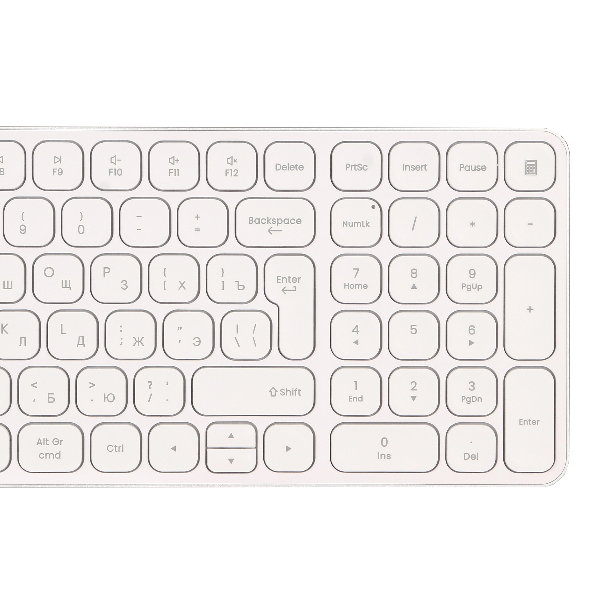 Клавиатура Rapoo 9320M, White, USB + мышь – купить недорого с доставкой по Алматы и Казахстану фото 4