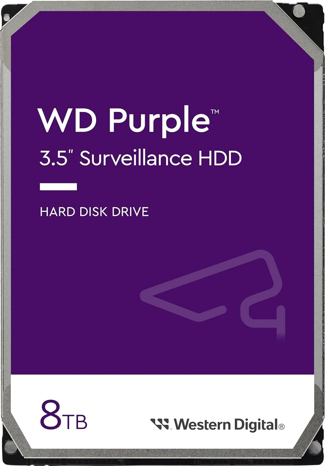 Жесткий диск для видеонаблюдения HDD  8Tb Western Digital Purple SATA3 256Mb 5640rpm 3,5" WD85PURZ – купить недорого с доставкой по Алматы и Казахстану