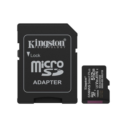 Карта памяти Kingston SDCS3/512GB Canvas Select Plus A1 U3 V30 512GB — купить в Казахстане | neom.kz