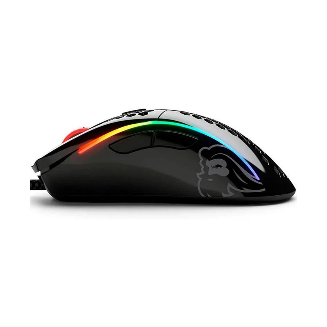 Мышь игровая проводная Glorious Model D- Glossy, 6 кнопок, 12000 dpi, чёрная – купить недорого с доставкой по Алматы и Казахстану