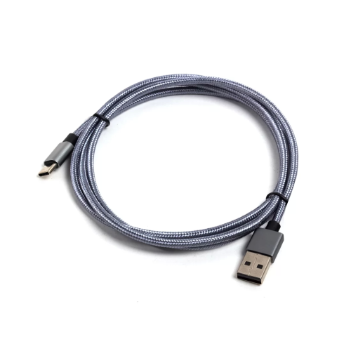 Переходник USB-USB Type C SVC USC-AL0120GR-P, Серый, Пол. пакет, 1.2 м – купить недорого с доставкой по Алматы и Казахстану