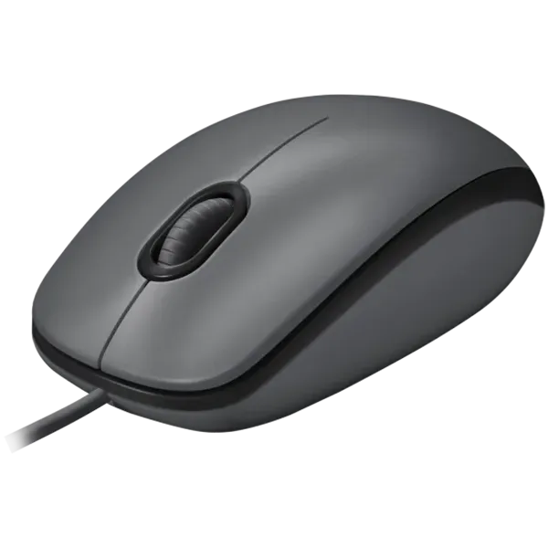 Мышь проводная Logitech M100, 3 кнопки, 1000 dpi, чёрная – купить недорого с доставкой по Алматы и Казахстану фото 4