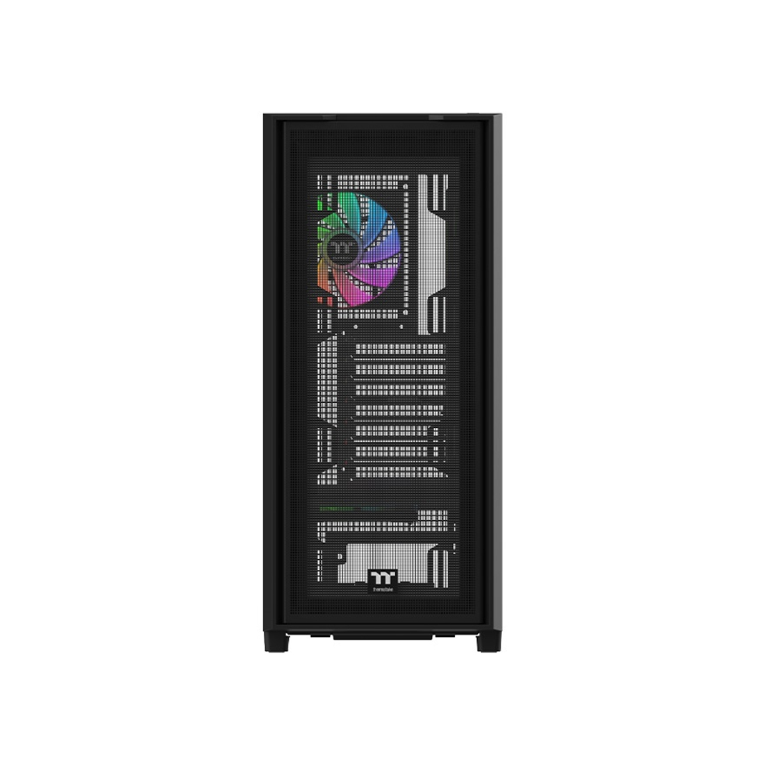 Корпус Thermaltake S380 TG, Midi Tower, черный, без БП