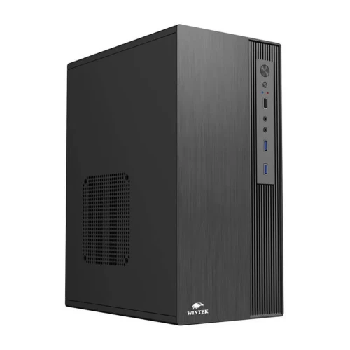 Корпус Wintek K310, mATX mini tower, (без БП), чёрный