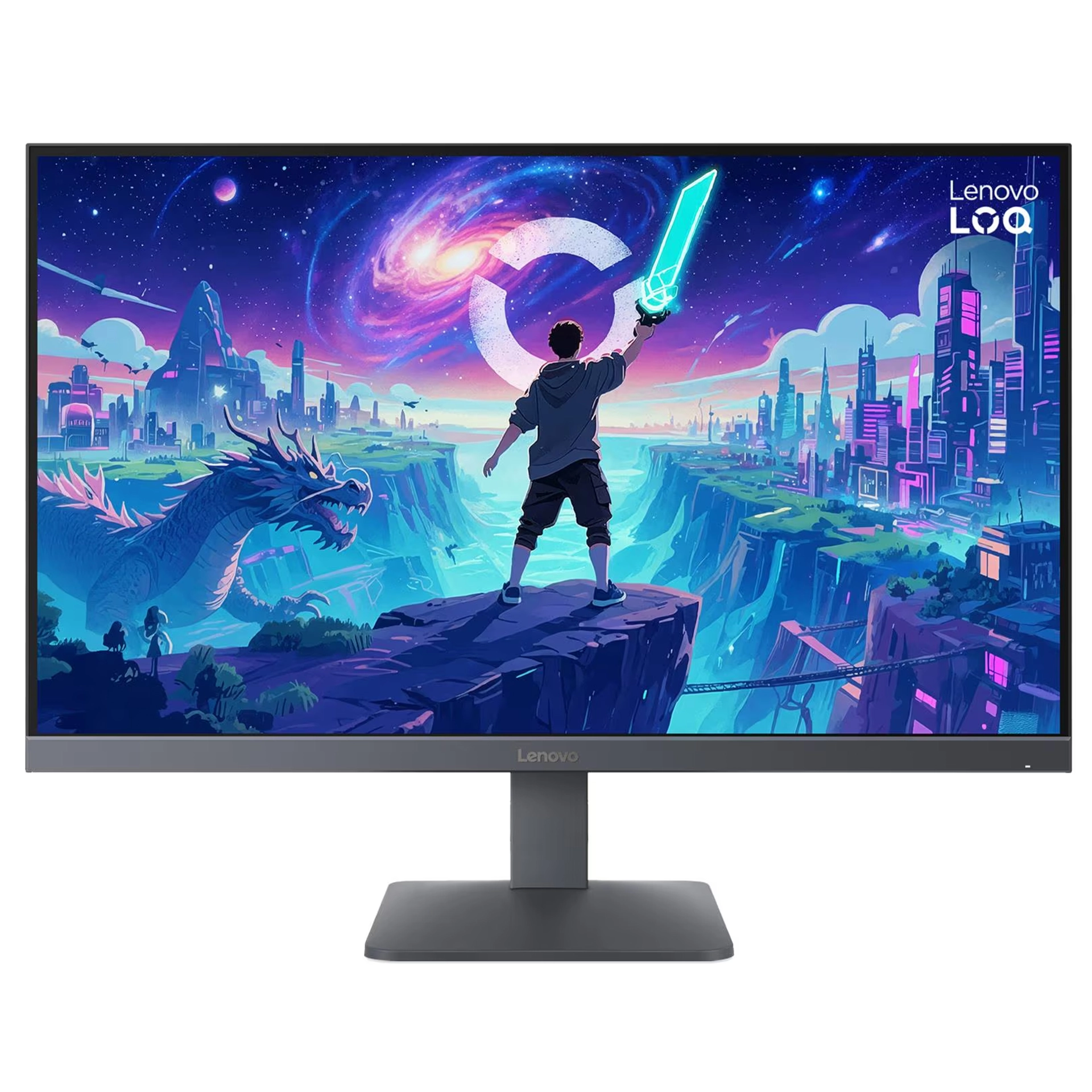 Монитор Lenovo LOQ 27Q-10 27" QHD Fast IPS 180Hz (68F3GACBEU) – купить недорого с доставкой по Алматы и Казахстану