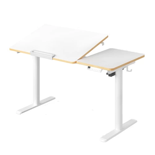 Офисный компьютерный стол FlexiSpot SK2-W, 110×52 см, электрорегулировка высоты, белый — купить в Казахстане | neom.kz
