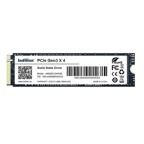 SSD-накопитель Indilinx 4XN80 1TB M.2 2280 PCIe 3.0 NVMe (IND-4XN80S001TX)