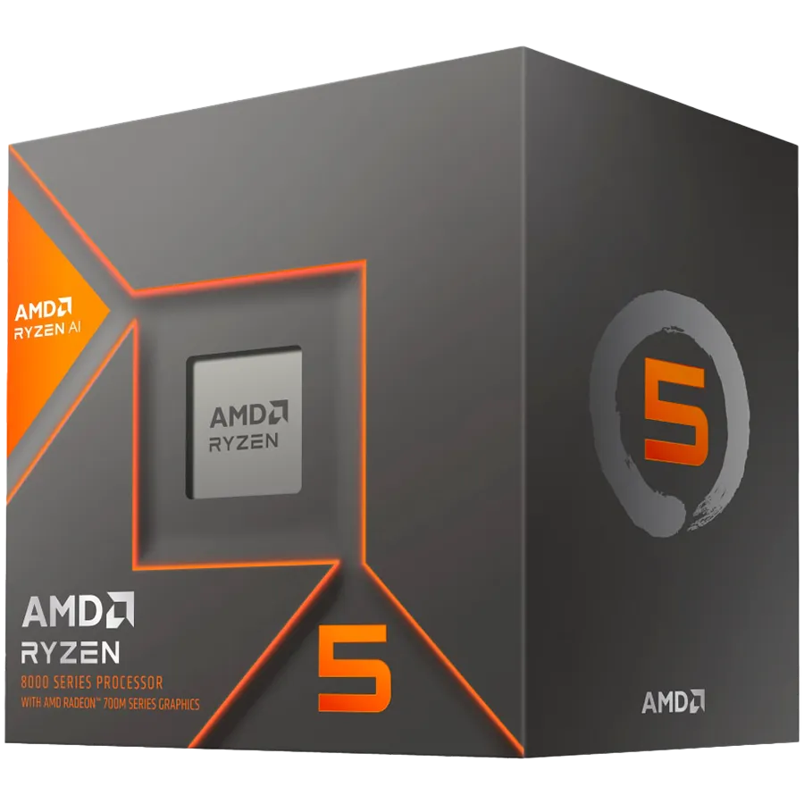 AMD CPU Desktop Ryzen 5 6C/12T 8500G (3.8/5.0GHz Max, 22MB,65W,AM5) box – купить недорого с доставкой по Алматы и Казахстану