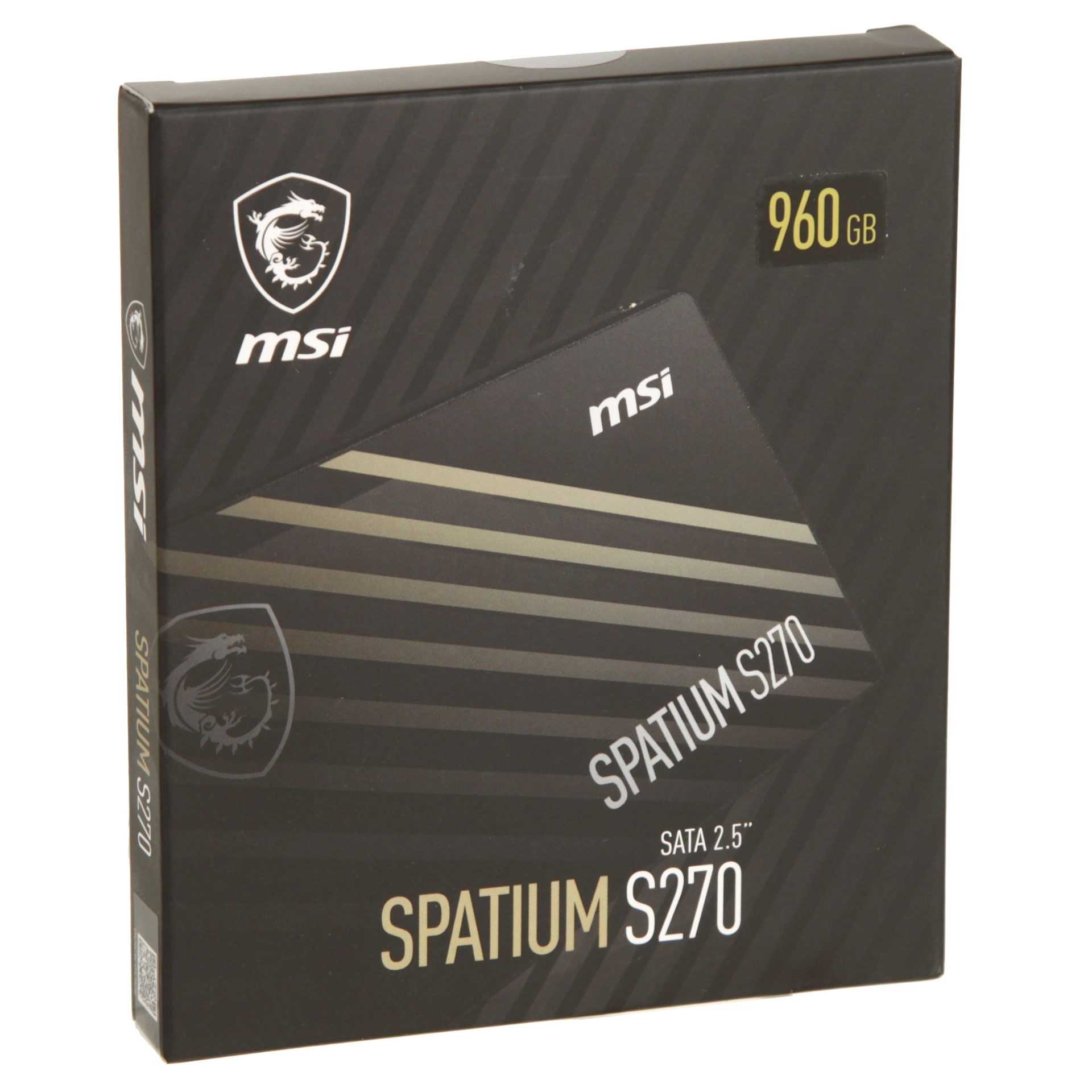 SSD-накопитель MSI Spatium S270 960GB 2.5" SATA III (SPATIUM S270 SATA 2.5" 960GB) фото 5
