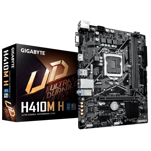 Материнская плата Gigabyte H410M-H LGA1200 H410 DDR4 Micro ATX