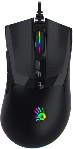 Мышь игровая A4Tech Bloody W90Pro Stone, чёрная — купить в Казахстане | neom.kz